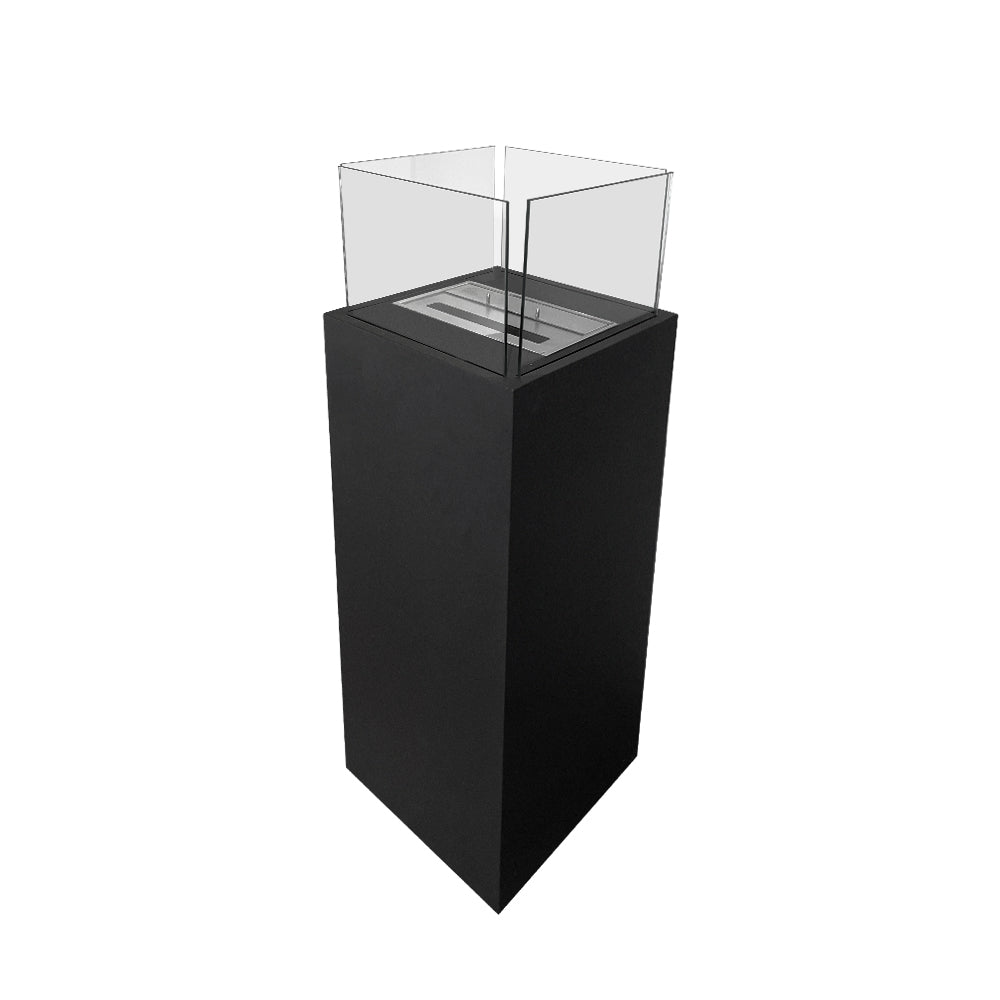 Camino a bioetanolo da terra Ischia Nero 40x40x115