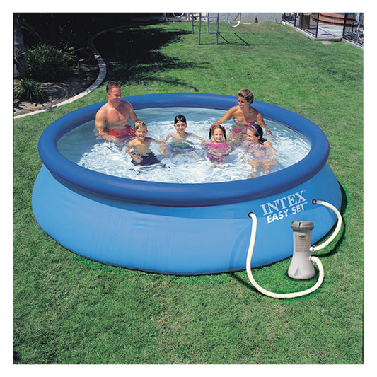 Aufblasbares Schwimmbecken 305 x 76 cm rund