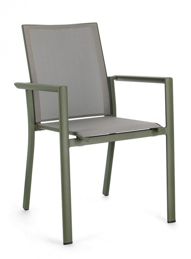 4x C-Br Konnor Green Chair