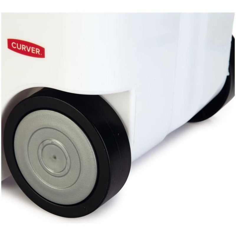 Contenedor Curver para comida animal con ruedas 35l cm 49x28x42 h