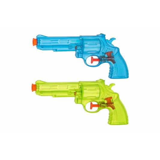 Transparent revolver water gun 30 cm