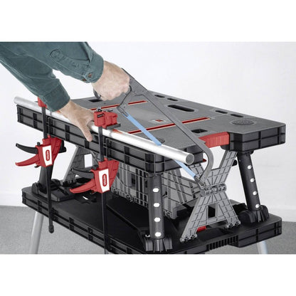 Keter foldable workbench 85x55x75.5 cm h