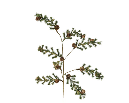 Green spray glitter beads 8x15x66 cm