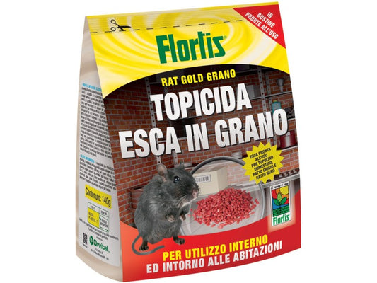 Topicida esca in grano 140 gr Flortis