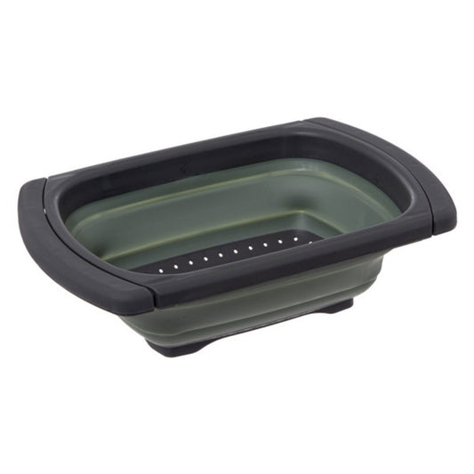 Extendable folding colander