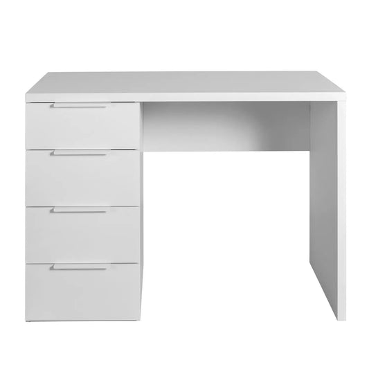 Mon weißer Schreibtisch 3+1 Schublade FSC cm 110x59,6x75,4h