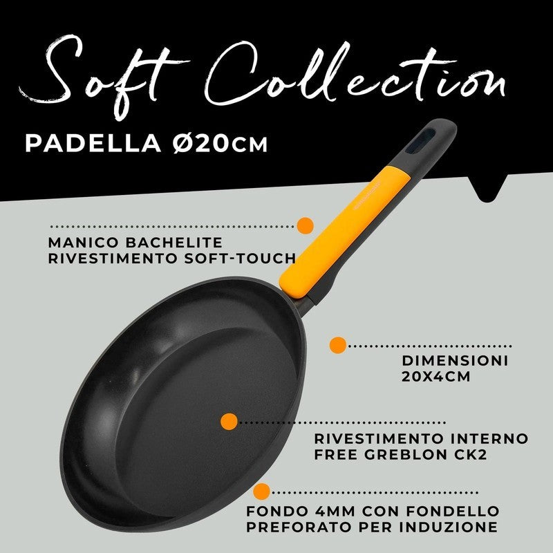 Padella antiaderente  Ø 20 cm linea Soft Collection
