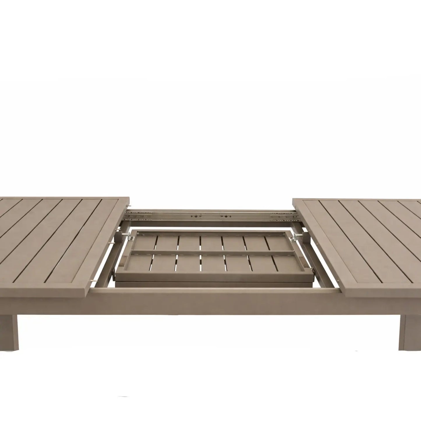 Tavolo estensibile Dedalo tortora cm 180-270x95x75h