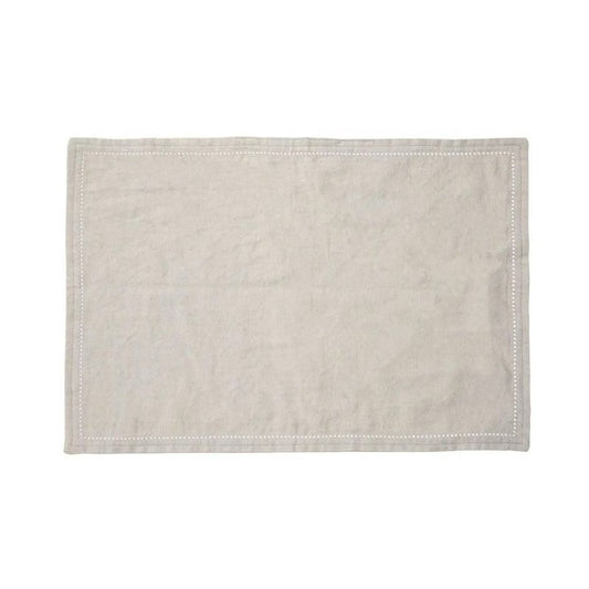 Mantel individual Elina 45x30 cm gris