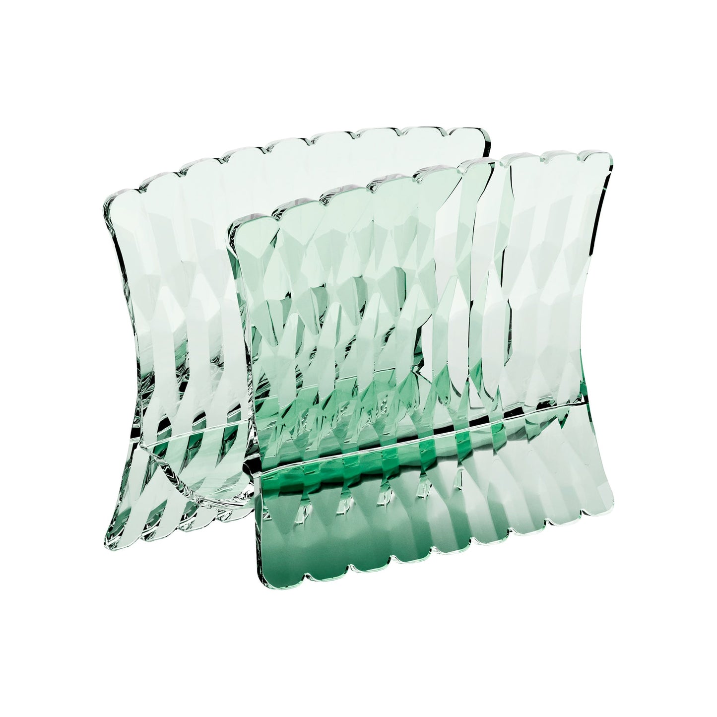 Tocador servilletero color verde matcha 15,2x7,6x h11 cm
