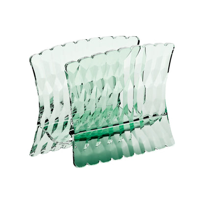Tocador servilletero color verde matcha 15,2x7,6x h11 cm
