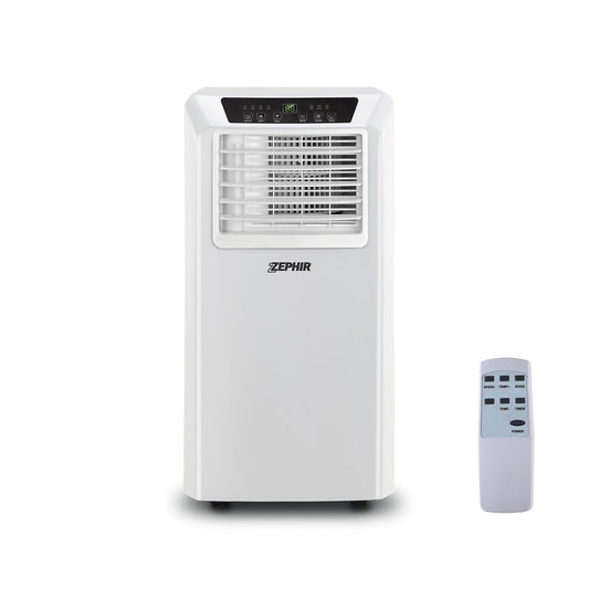 Condizionatore portatile 9000 btu. deumidificatore 24l/gg con telecomando