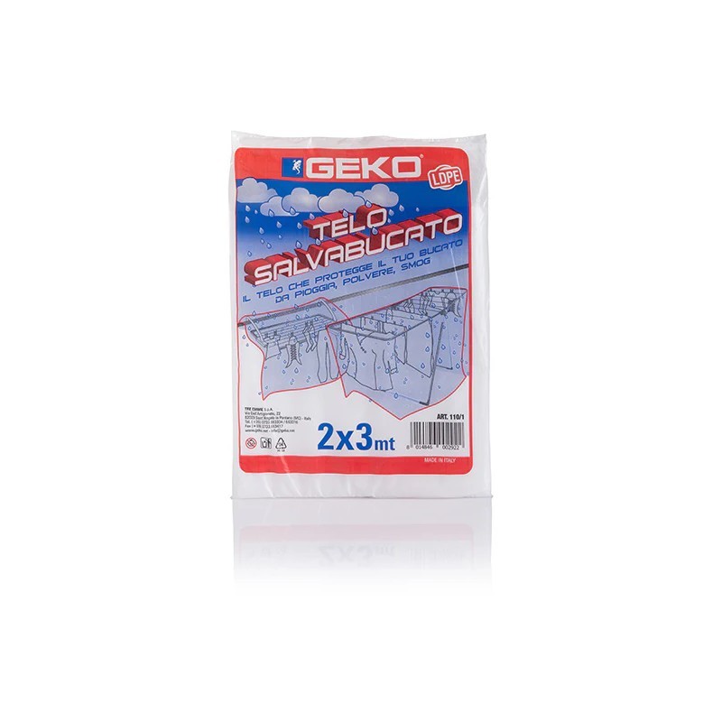 Rainproof laundry cover 2 x 3 m