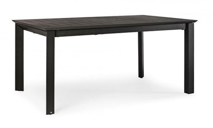 Konnor anthrazitfarbener ausziehbarer Couchtisch m 160-240x100x76h