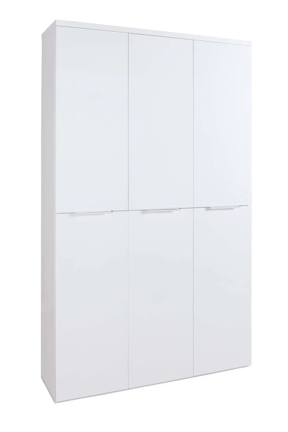 Mundi wardrobe 6 doors white lacquered 119.8x35.1x200 h cm