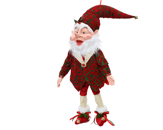 Christmas elf in polyester h. 90 cm