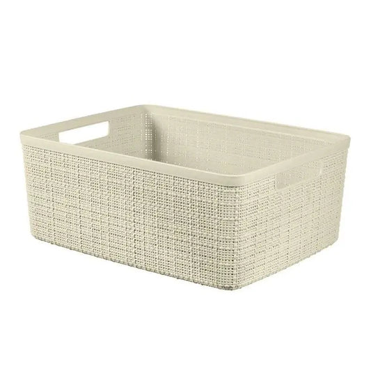 Curver Jute S Korb Elfenbein 26,5x20x10,5 cm h