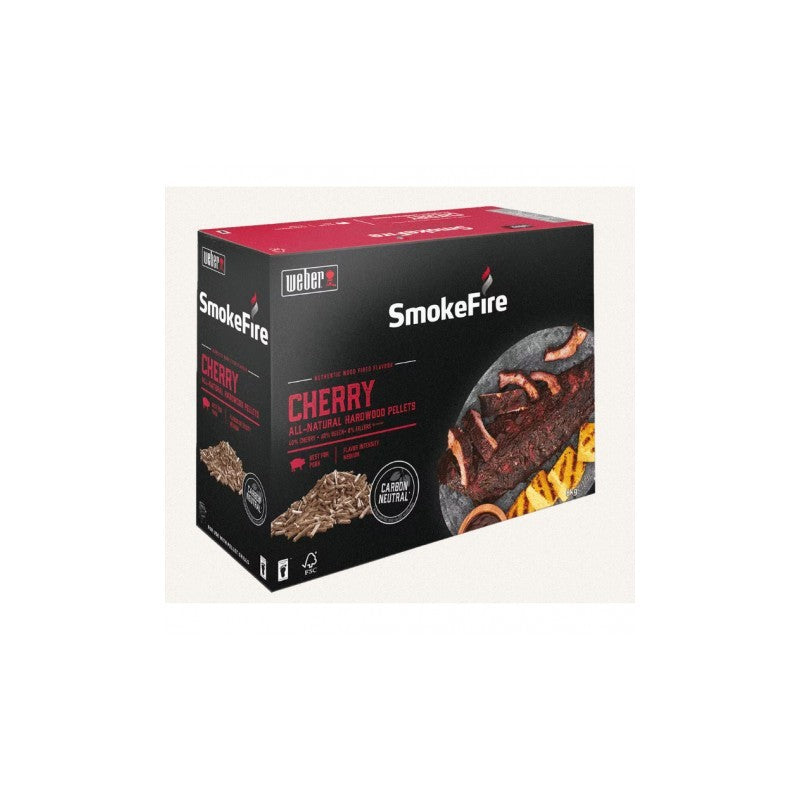 Weber mezcla de cerezas en pellets 8 kg