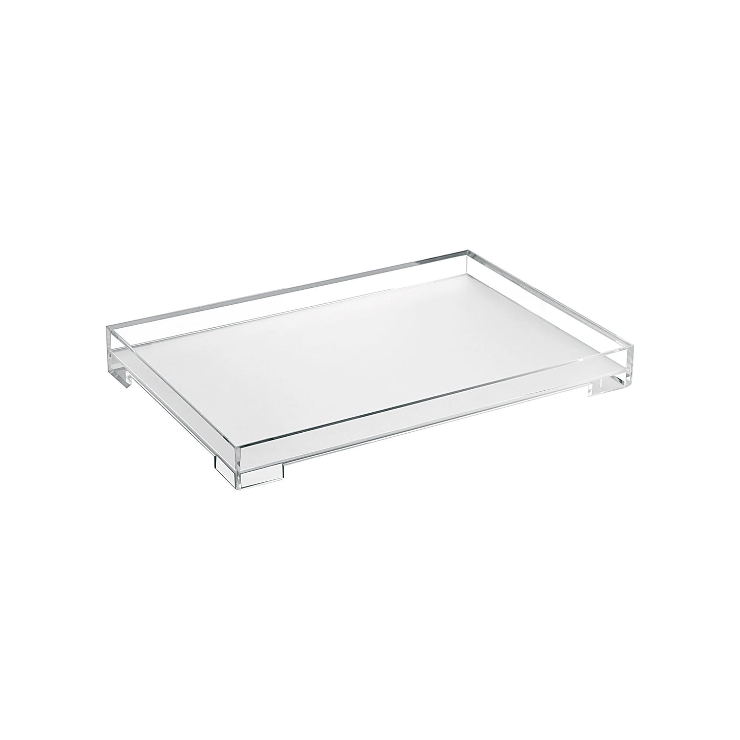 Vassoio Essence 46x32x5 cm trasparente