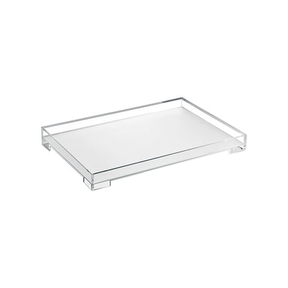 Vassoio Essence 46x32x5 cm trasparente