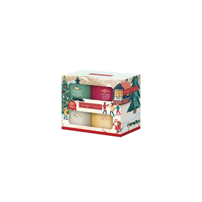 Gift box of 4 mini candles