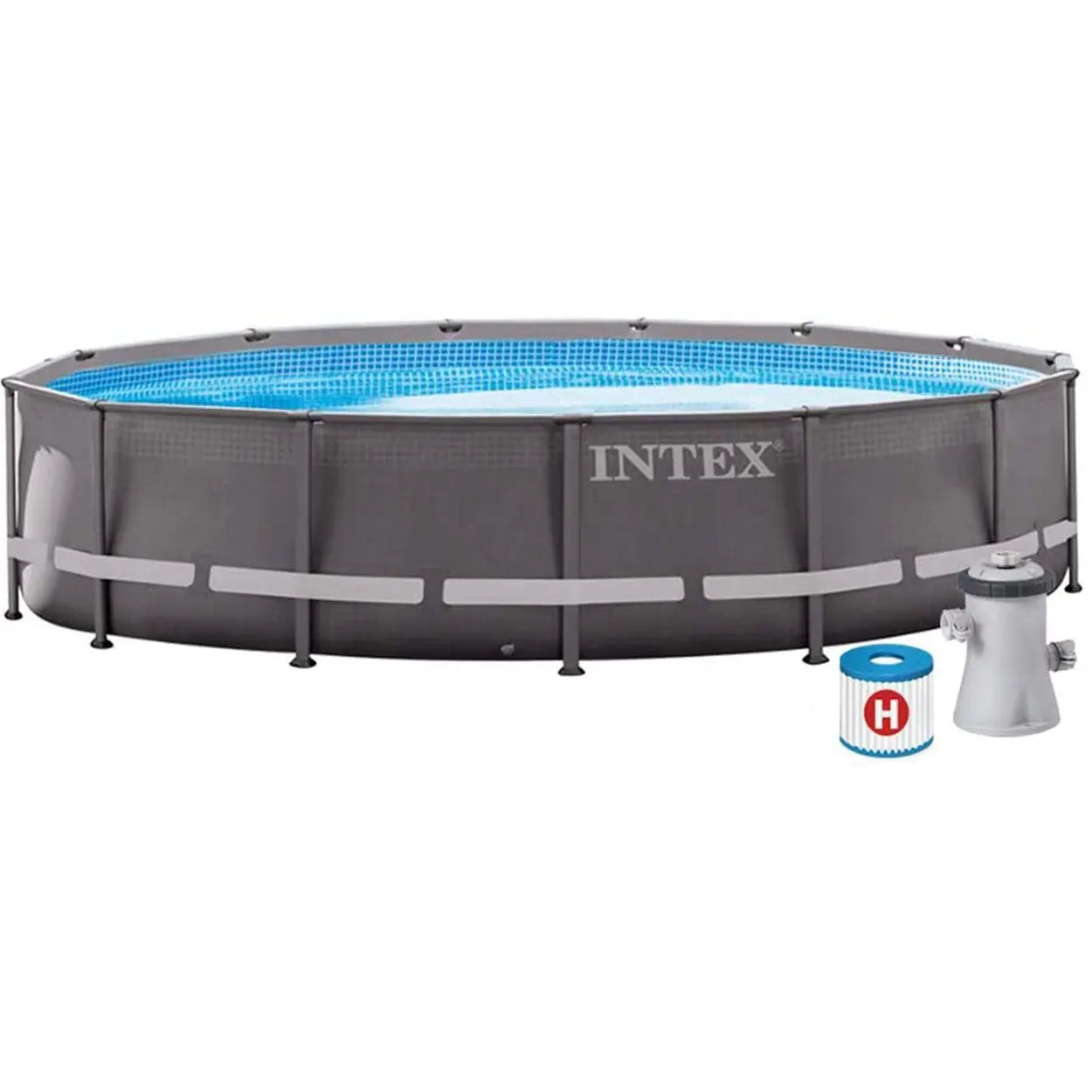 Frame Intex round swimming pool 305x7h cm with filter pump