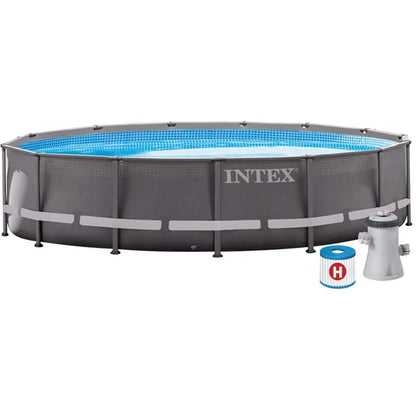Frame Intex round swimming pool 305x7h cm with filter pump