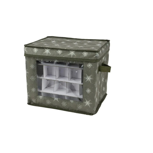 Scatola porta palline di Natale 33 × 33 × H20 cm