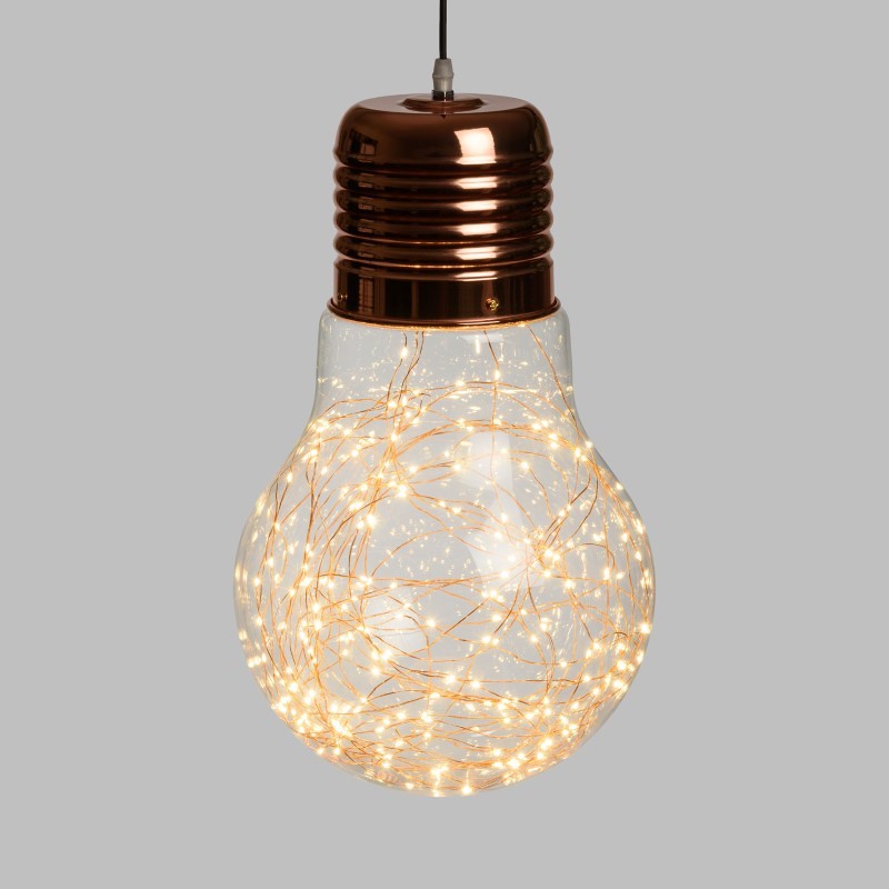 Copper Bulb 180 Micro LED H45cm
