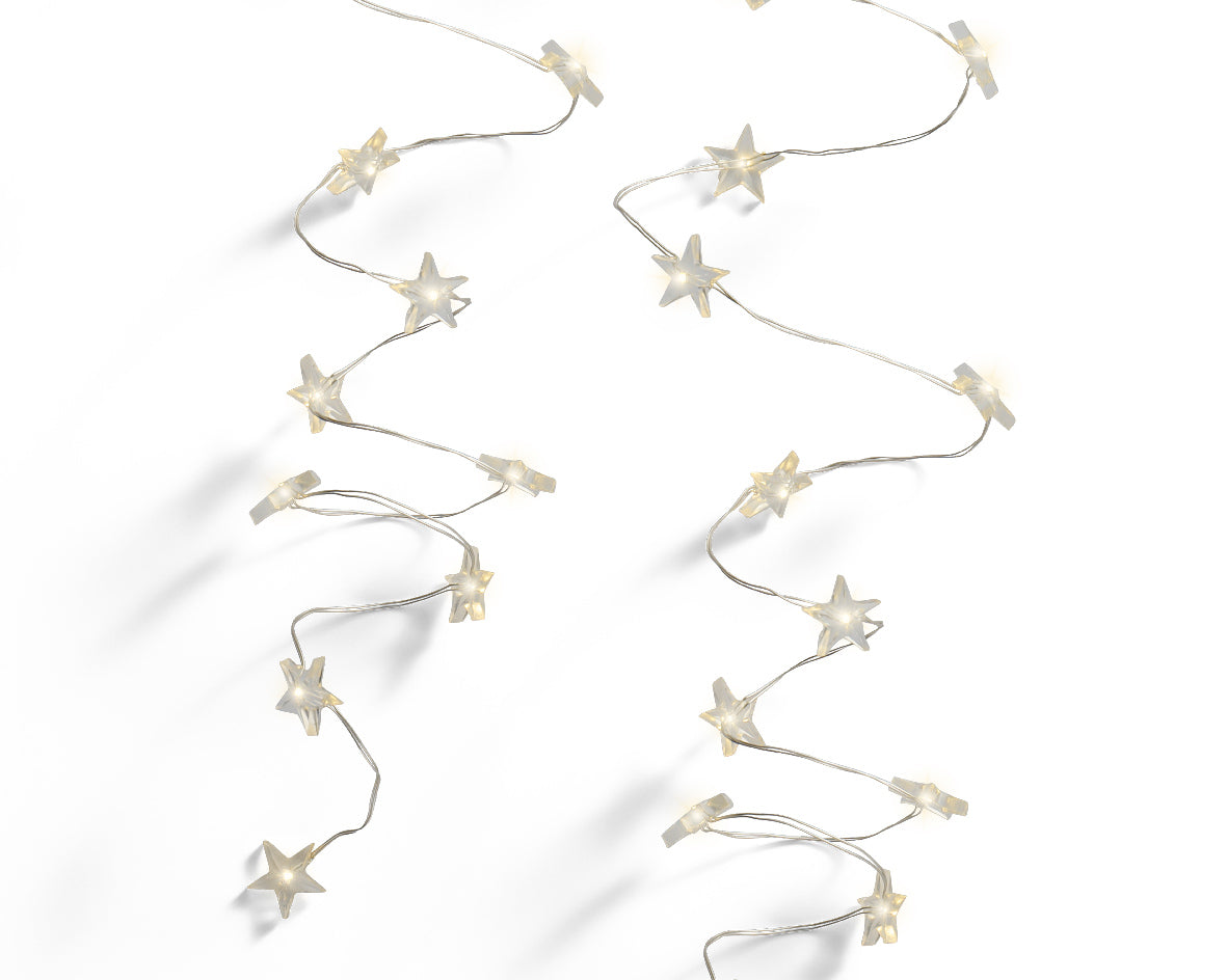 Mool lights fixed LED 195 cm silver/hot white