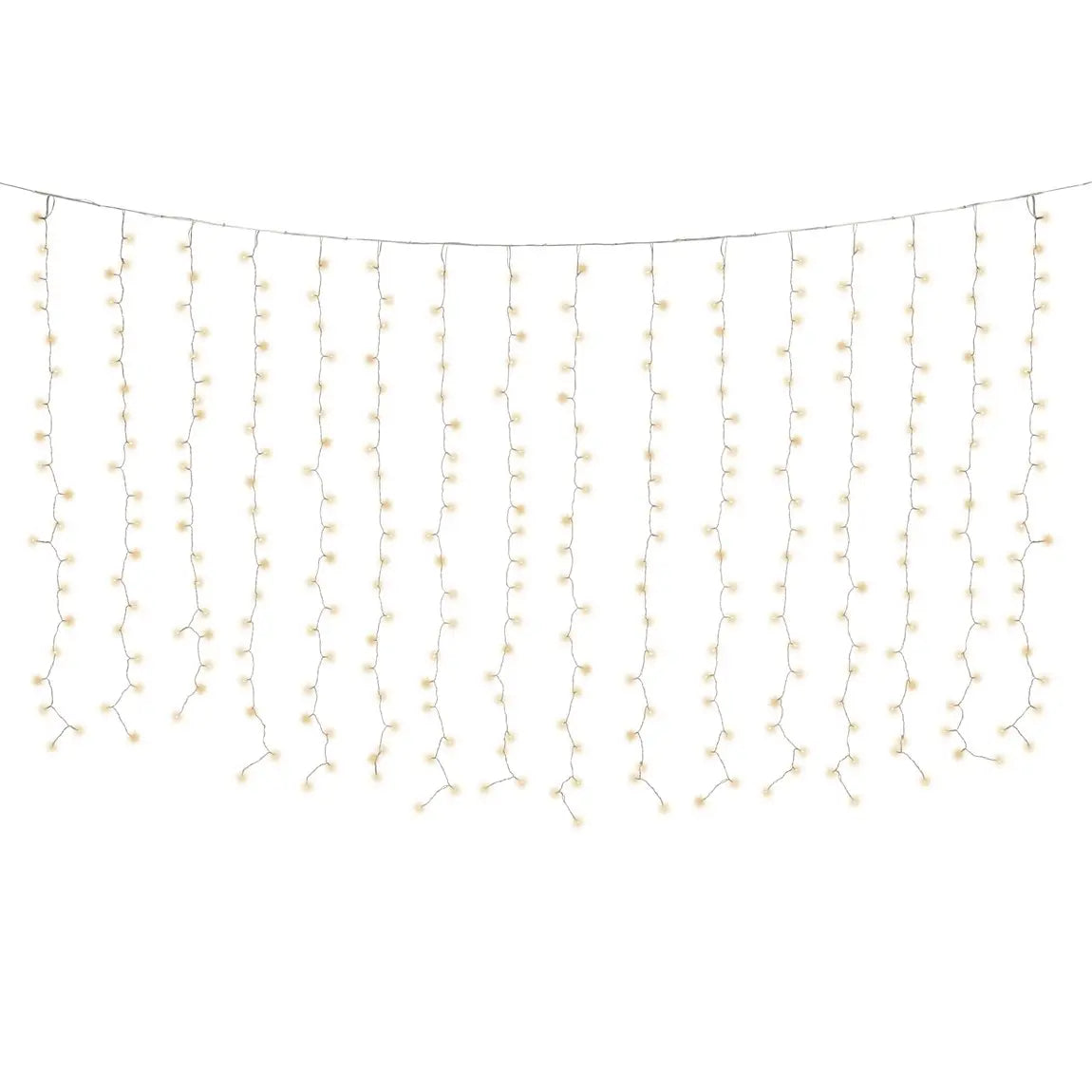 Tenda luminosa LED oro da esterno 200 × 200 cm