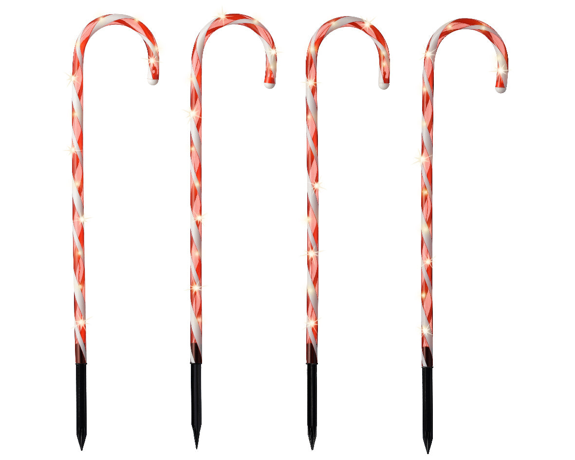 Set from 4 Solar Light Sticks 300x1.7x50 cm