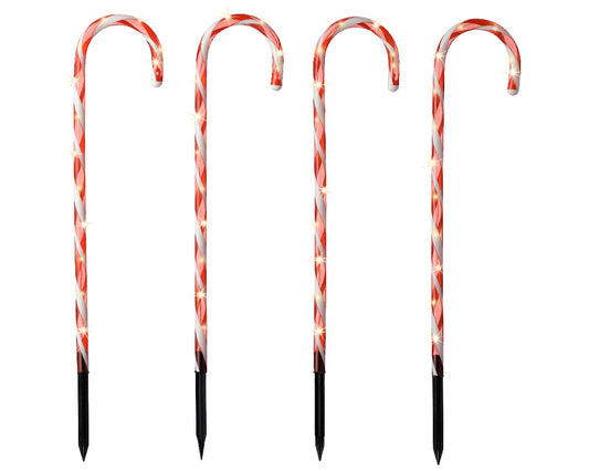 Set from 4 Solar Light Sticks 300x1.7x50 cm