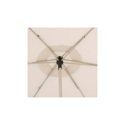 Ombrellone Soya argilla 2,7 m in acciaio e poliestere