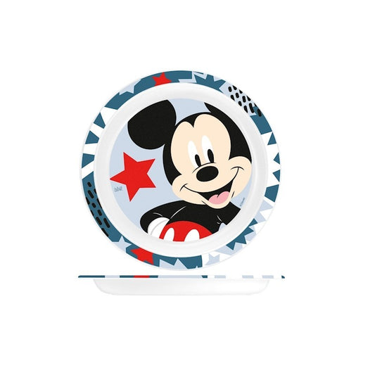 Disney Mickey Icon Speiseteller Ø 21 cm aus dekoriertem SAN