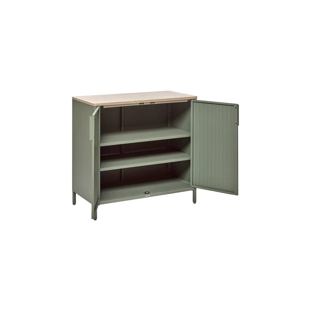 Garden sideboard G Steel irony coffee/lino 90 x 46 x 76 cm
