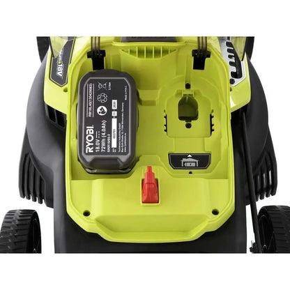 Rasaerba a batteria 18V Ryobi RY18LMX40C-0 larghezza aglio 40 cm