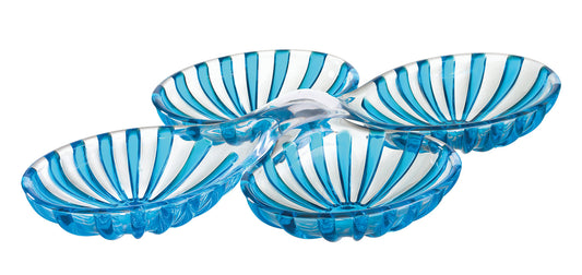 Set 2 antipastiere dolce vita turchese