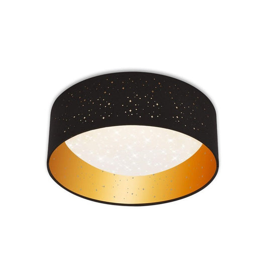 Maila LED ceiling light 32.5 cm 12w 1200lm black gold