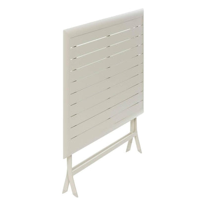 Azua 4-seater clay folding garden table 135 x 90 x 75 cm