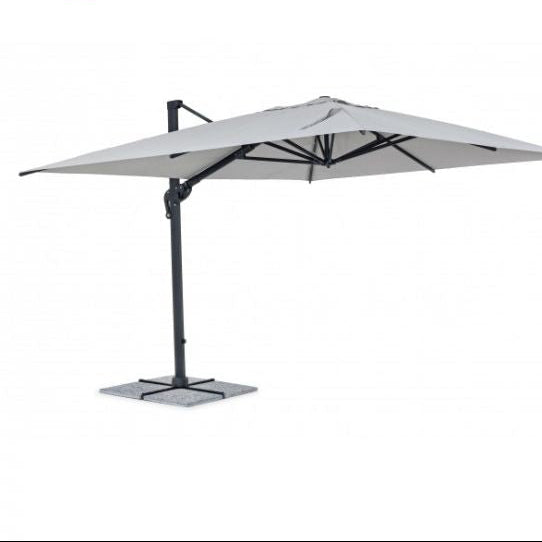 Vega Regenschirm mit Arm 3x4 m weiß