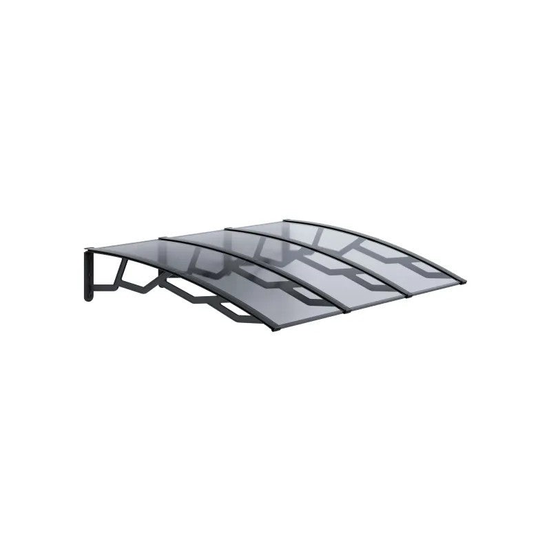 Pensilina da esterno con lastra in policarbonato anti-UV 140x180 cm