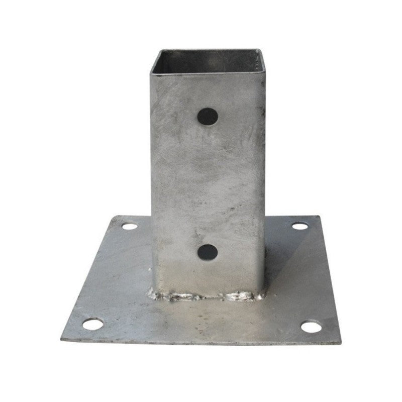 Befestigung für Vierkantstangen 91 x 91 mm H150 mm