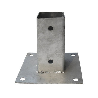 Befestigung für Vierkantstangen 91 x 91 mm H150 mm