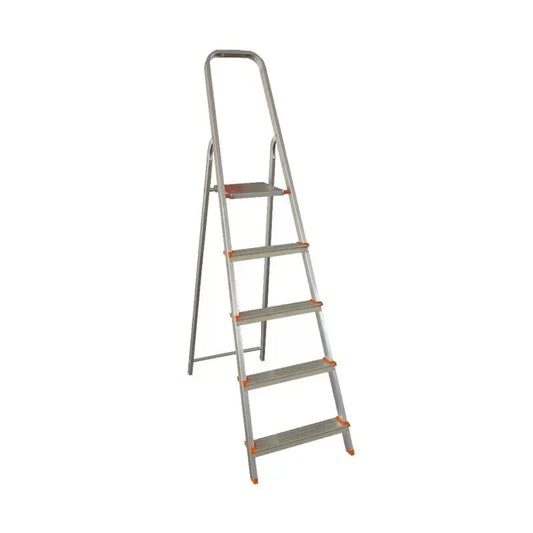 Domestic ladder 5 aluminum steps Stella Basic h 1.67 m