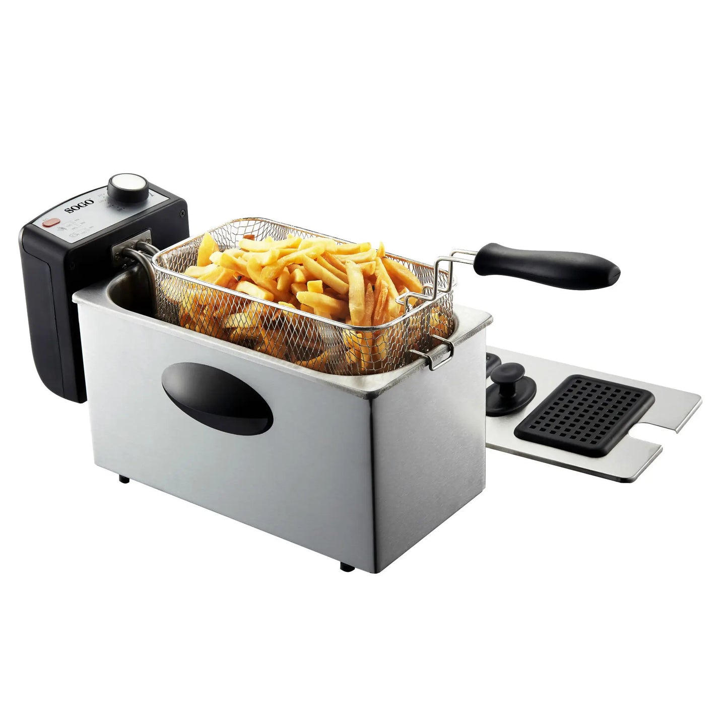 3L 2000W stainless steel electric fryer