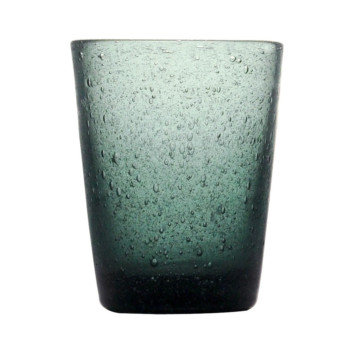 Originales Memento-Flugzeug-Wasserglas aus mundgeblasenem Glas, 0,25 l