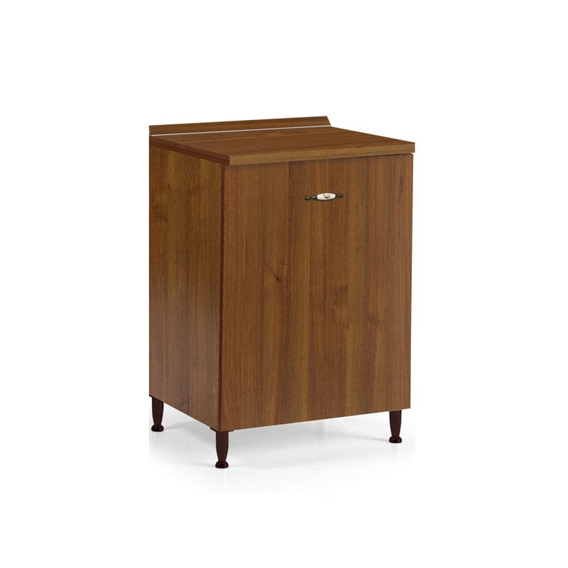 Antique walnut kitchen base with 1 door 60x50xH 85 cm