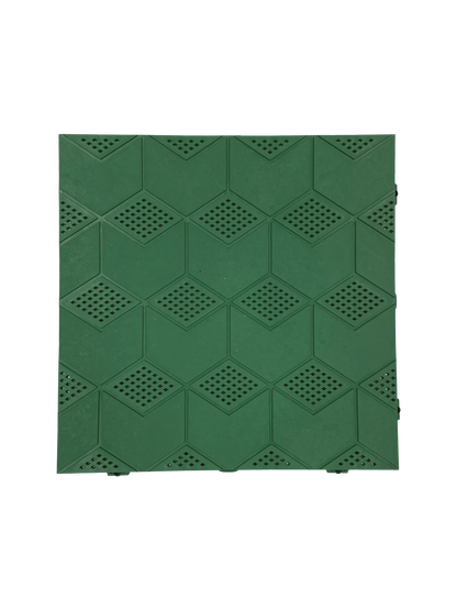 Piastrella snap design verde 38x38