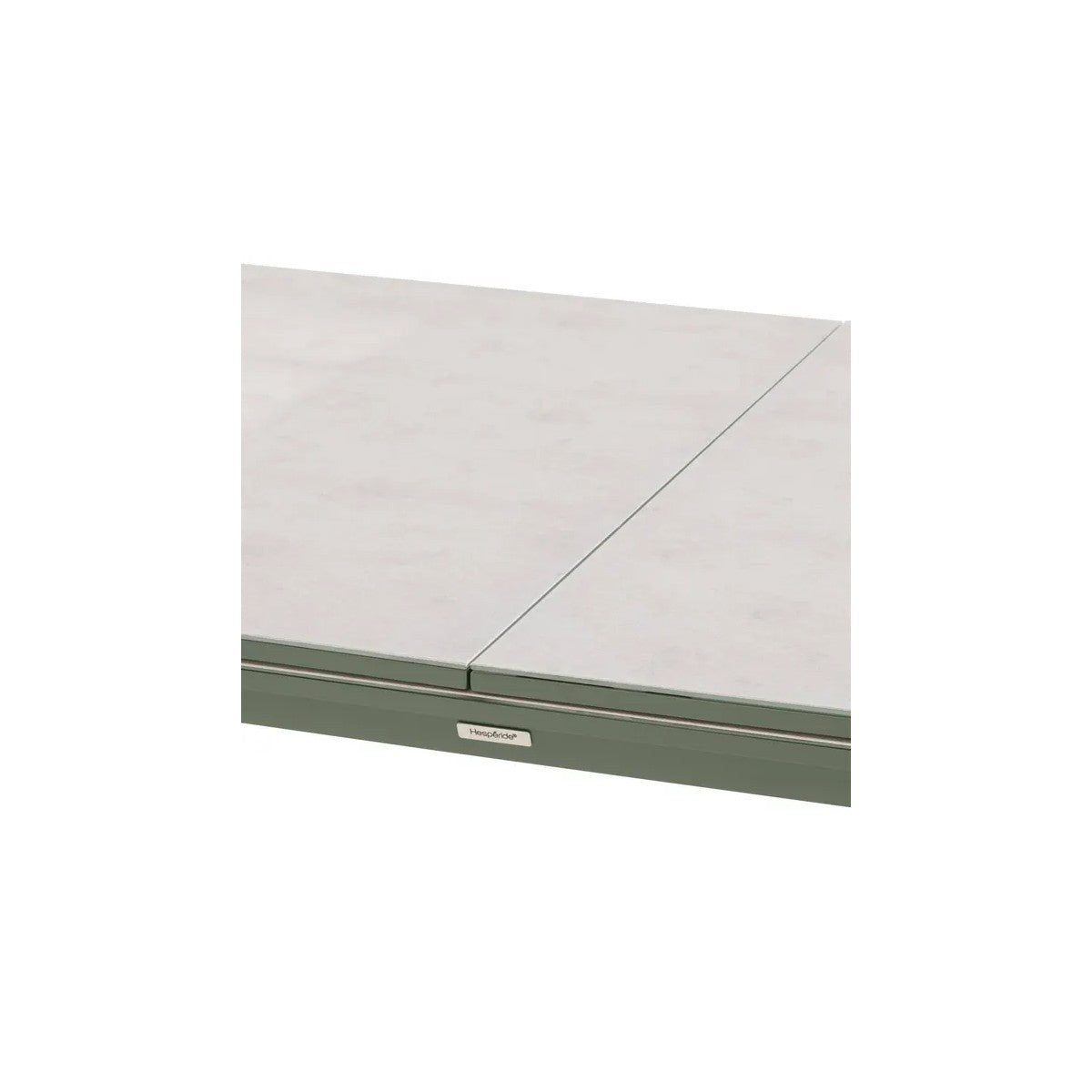 Pulpy 12-seater extendable garden table, laurel green/granite grey